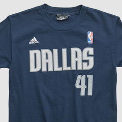 Navy Dallas Mavericks 2010s T-shirt sale | NBA