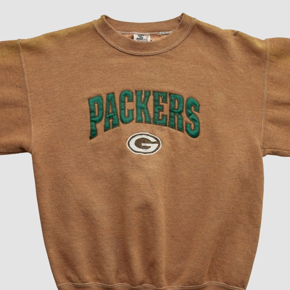 Green Bay Packers Starter 90s Pullover Sweatshirt | NFL Outlet