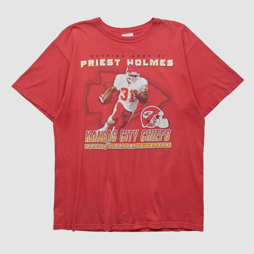 Kansas City Chiefs Priest Holmes NFL 2000s T-shirt | NFL Online