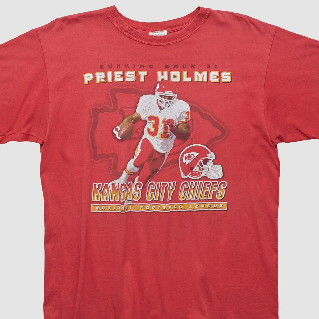 Kansas City Chiefs Priest Holmes NFL 2000s T-shirt | NFL Online