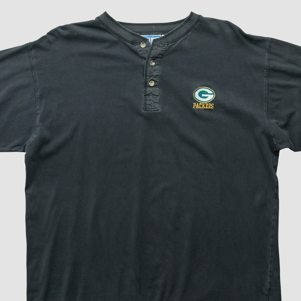 Green Bay Packers Logo 7 90s Long Sleeve T-shirt | NFL Discount