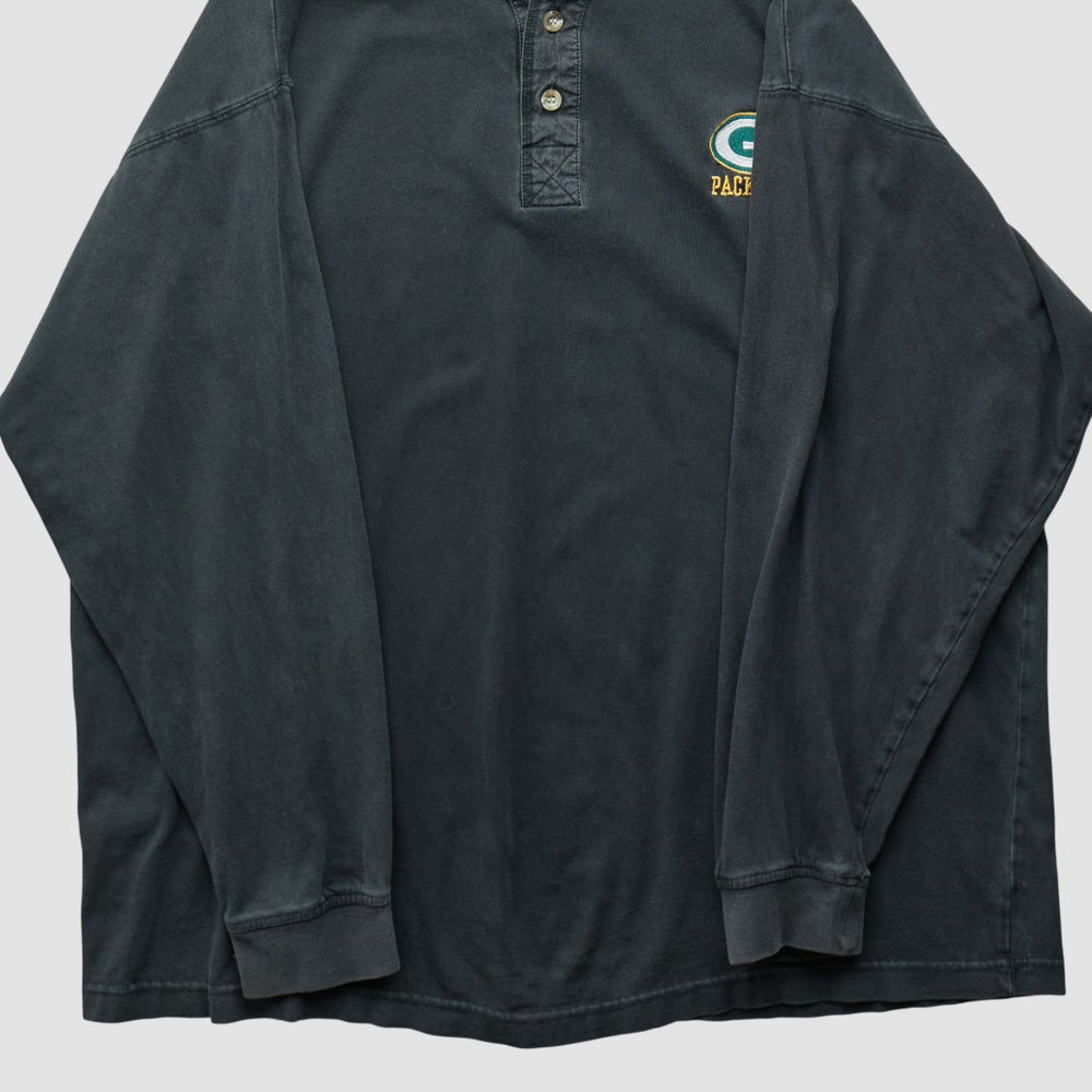 Green Bay Packers Logo 7 90s Long Sleeve T-shirt | NFL Discount