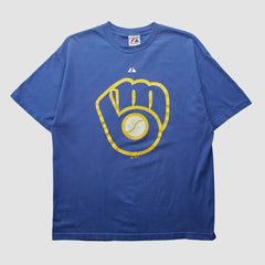 Milwaukee Brewers Majestic 2000s T-shirt - MLB T-shirts