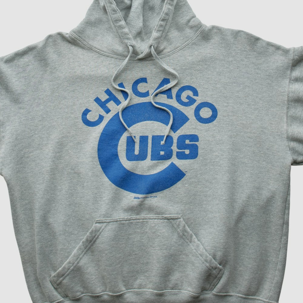 Chicago Cubs Stitches 2000s Hooded Pullover Sweatshirt - MLB Pullover
