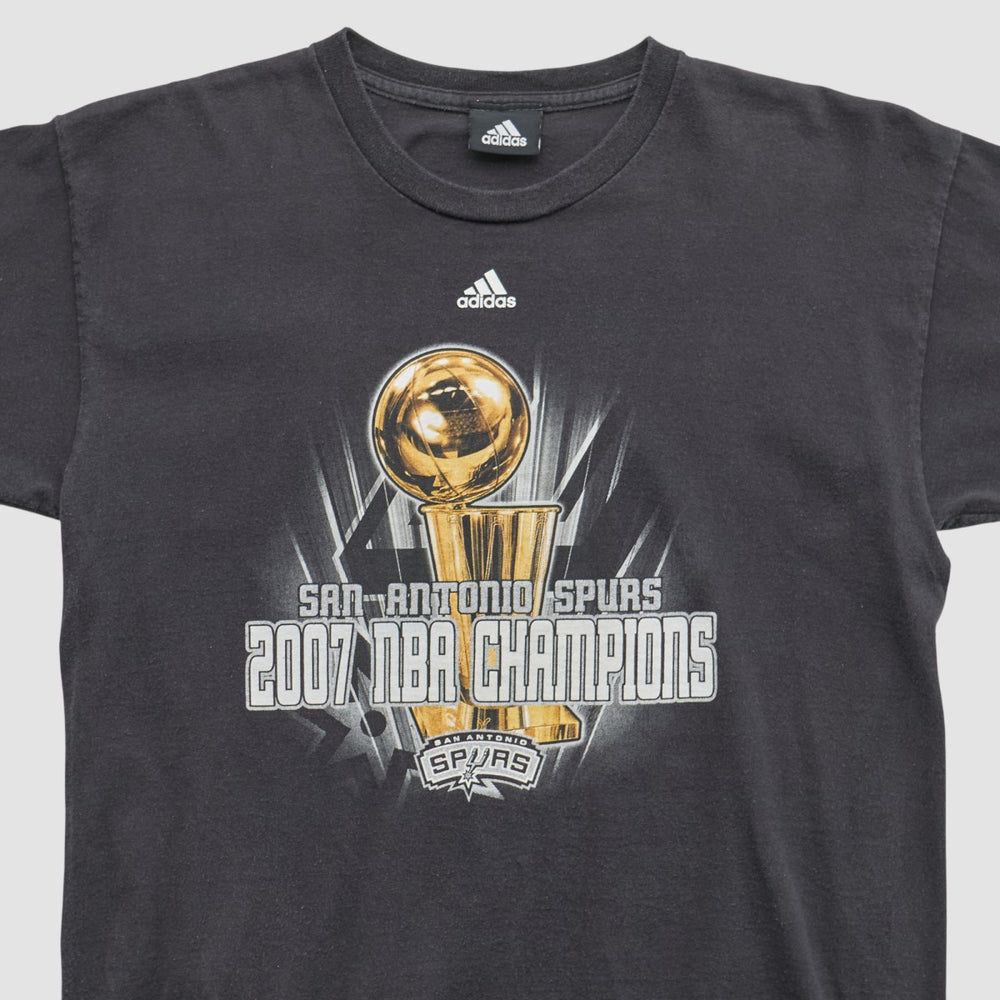 Black San Antonio Spurs 2007 T-shirt | NBA