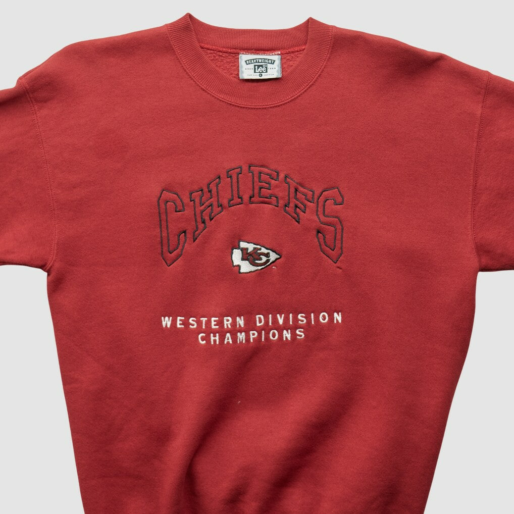 Kansas City Chiefs Lee Apparel 90s Pullover Sweatshirt | NFL New