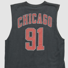 Black Chicago Bulls 90s Tank sale | NBA