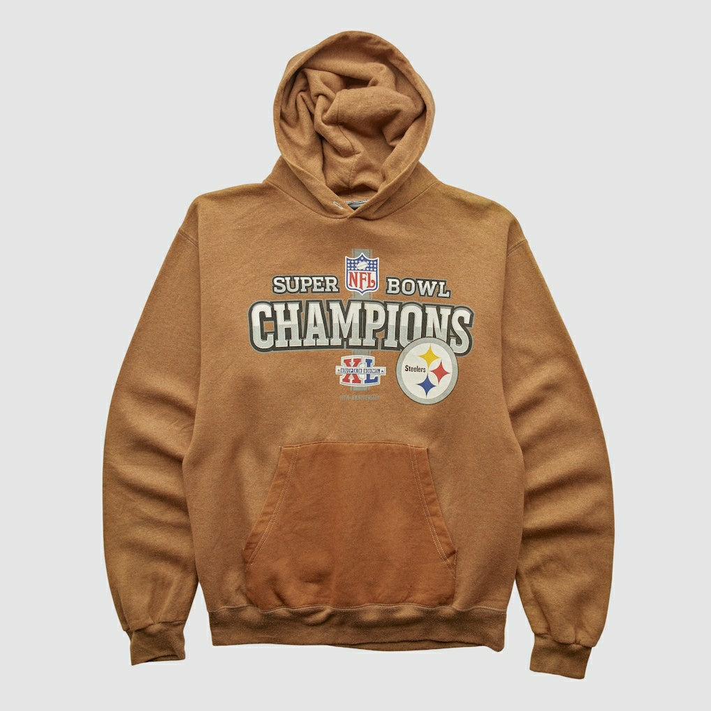 Pittsburgh Steelers Super Bowl XL Reebok 2006 Hooded Pullover Sweatshirt | NFL Near me
