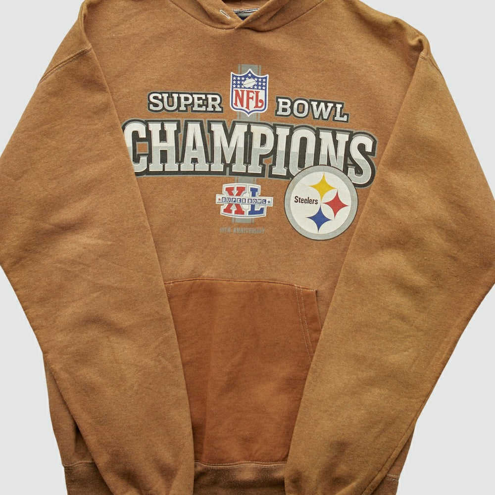 Pittsburgh Steelers Super Bowl XL Reebok 2006 Hooded Pullover Sweatshirt | NFL Near me