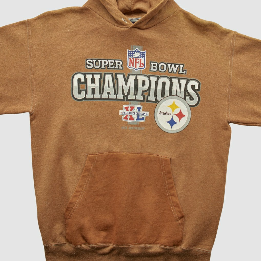 Pittsburgh Steelers Super Bowl XL Reebok 2006 Hooded Pullover Sweatshirt | NFL Near me