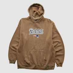 New England Patriots NFL 2000s Hooded Pullover Sweatshirt | NFL Discount
