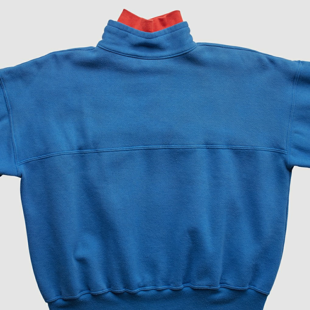 New England Patriots Dodger 90s 1/4 Zip Sweatshirt | NFL Outlet