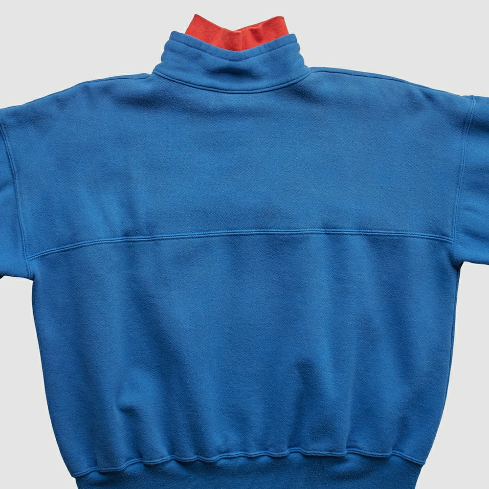 New England Patriots Dodger 90s 1/4 Zip Sweatshirt | NFL Outlet