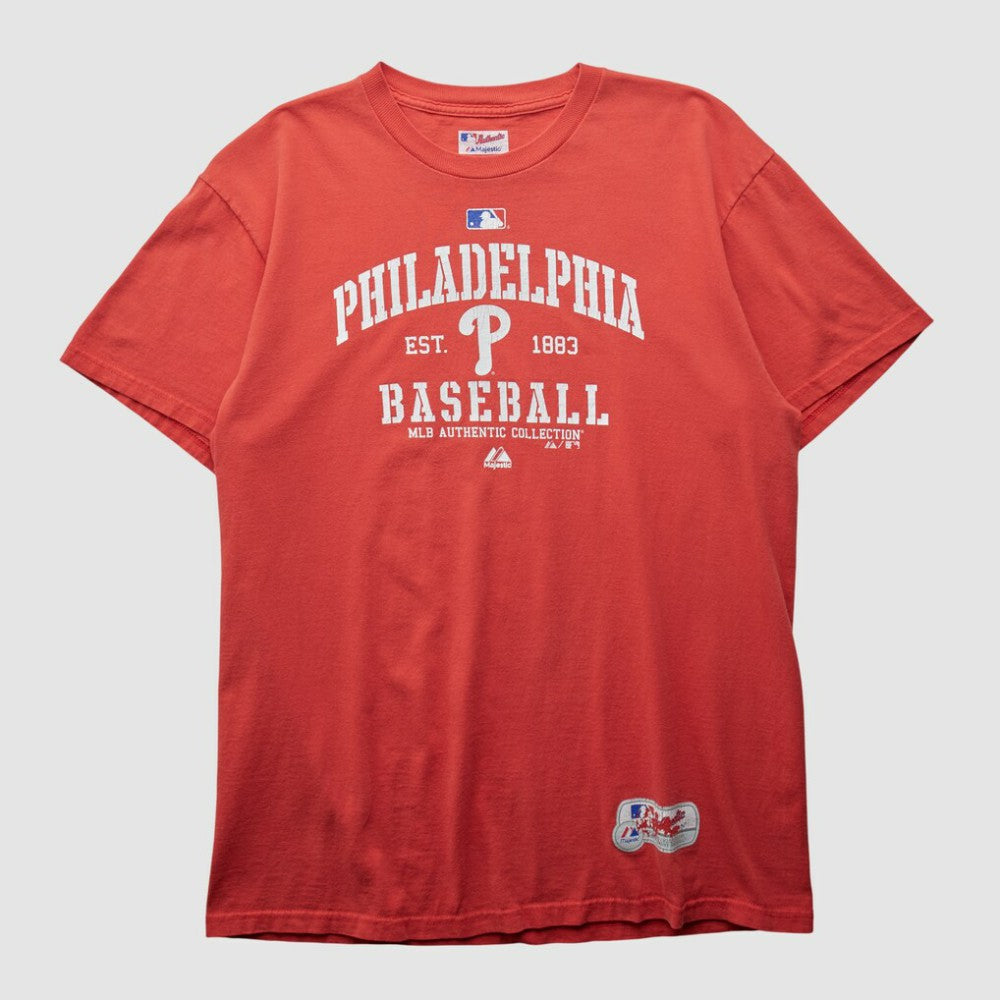 Philadelphia Phillies Majestic 2000s T-shirt - MLB T-shirts
