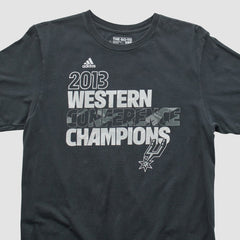 Black San Antonio Spurs 2013 T-shirt | NBA