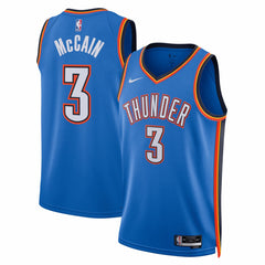Blue Jared McCain Oklahoma City Thunder Unisex Swingman Jersey | NBA
