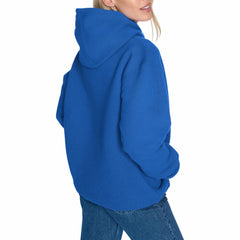 Toronto Blue Jays Starter Women's Lace Team Lockup Fleece Hoodie - MLB Hoodies