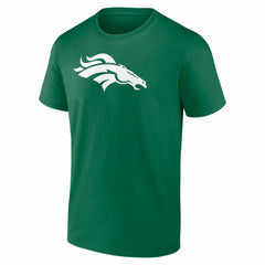 Denver Broncos Bo Nix  St. Patrick's Day Icon Name & Number T-Shirt | NFL Discount