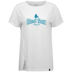 Boston Red Sox Levelwear Women's Blue Haven Influx Cornerstone T-Shirt - MLB T-shirts