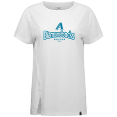 Arizona Diamondbacks Levelwear Women's Blue Haven Influx Cornerstone T-Shirt - MLB T-shirts