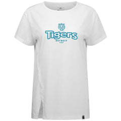 Detroit Tigers Levelwear Women's Blue Haven Influx Cornerstone T-Shirt - MLB T-shirts
