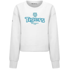 Detroit Tigers Levelwear Women's Judd Cornerstone Cropped Sweatshirt - MLB Sweatshirts
