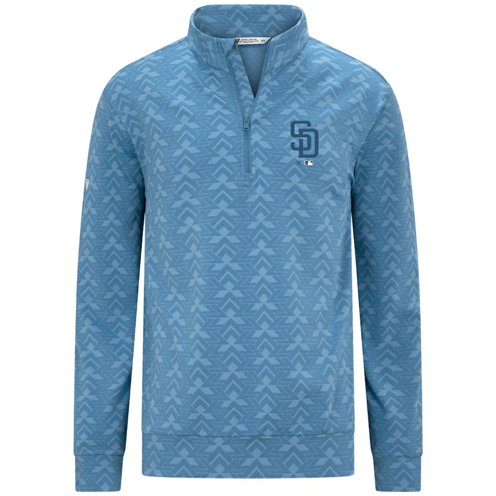 San Diego Padres Levelwear Chameleon Quarter-Zip Pullover - MLB Pullover