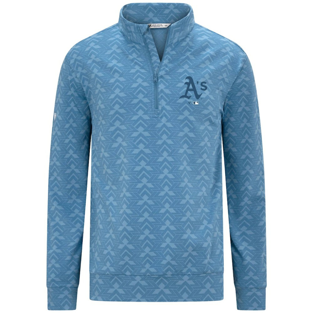 Athletics Levelwear Chameleon Quarter-Zip Pullover - MLB Pullover