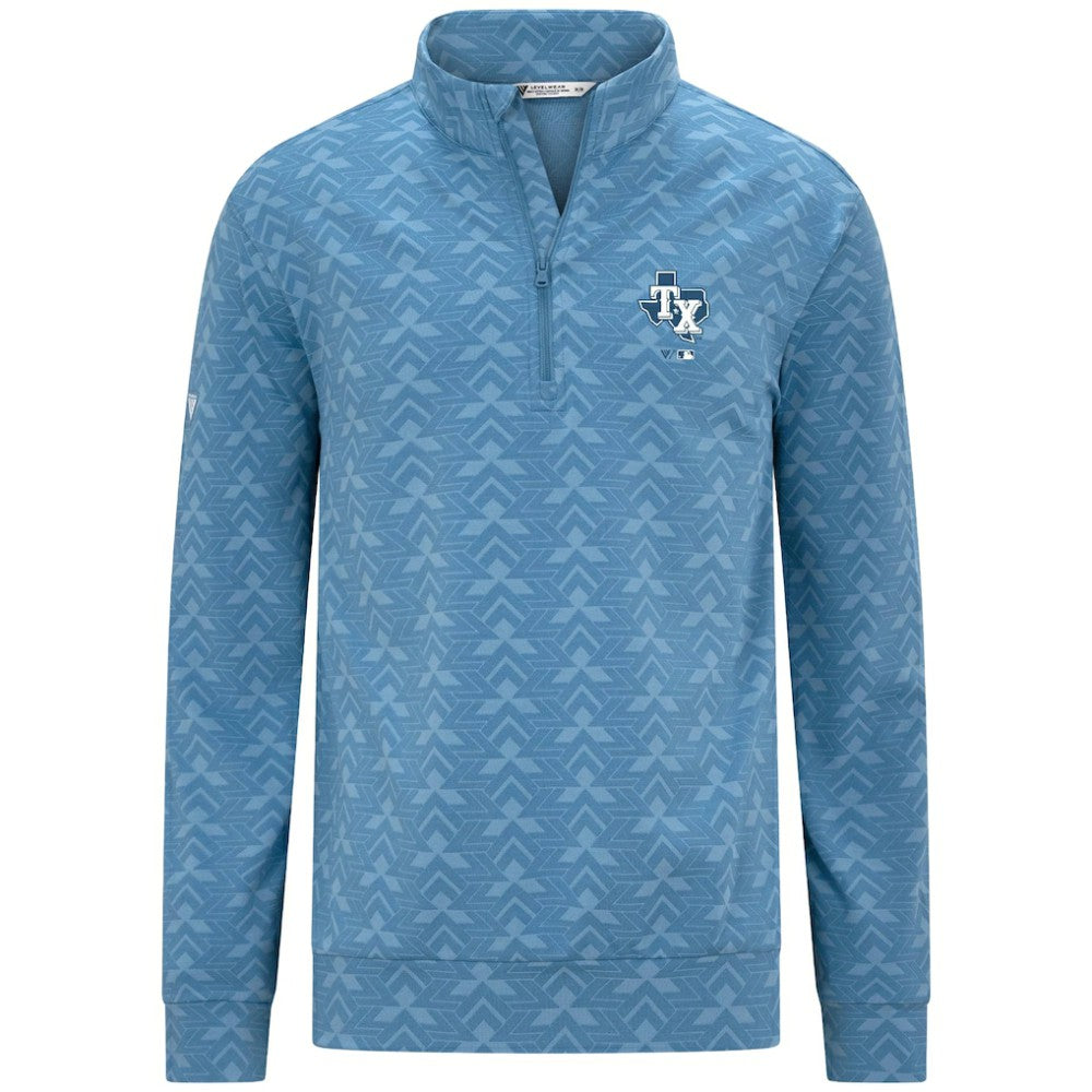Texas Rangers Levelwear Chameleon Quarter-Zip Pullover - MLB Pullover