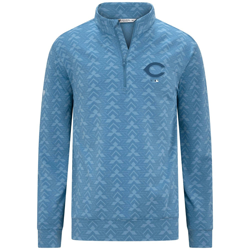 Cincinnati Reds Levelwear Chameleon Quarter-Zip Pullover - MLB Pullover