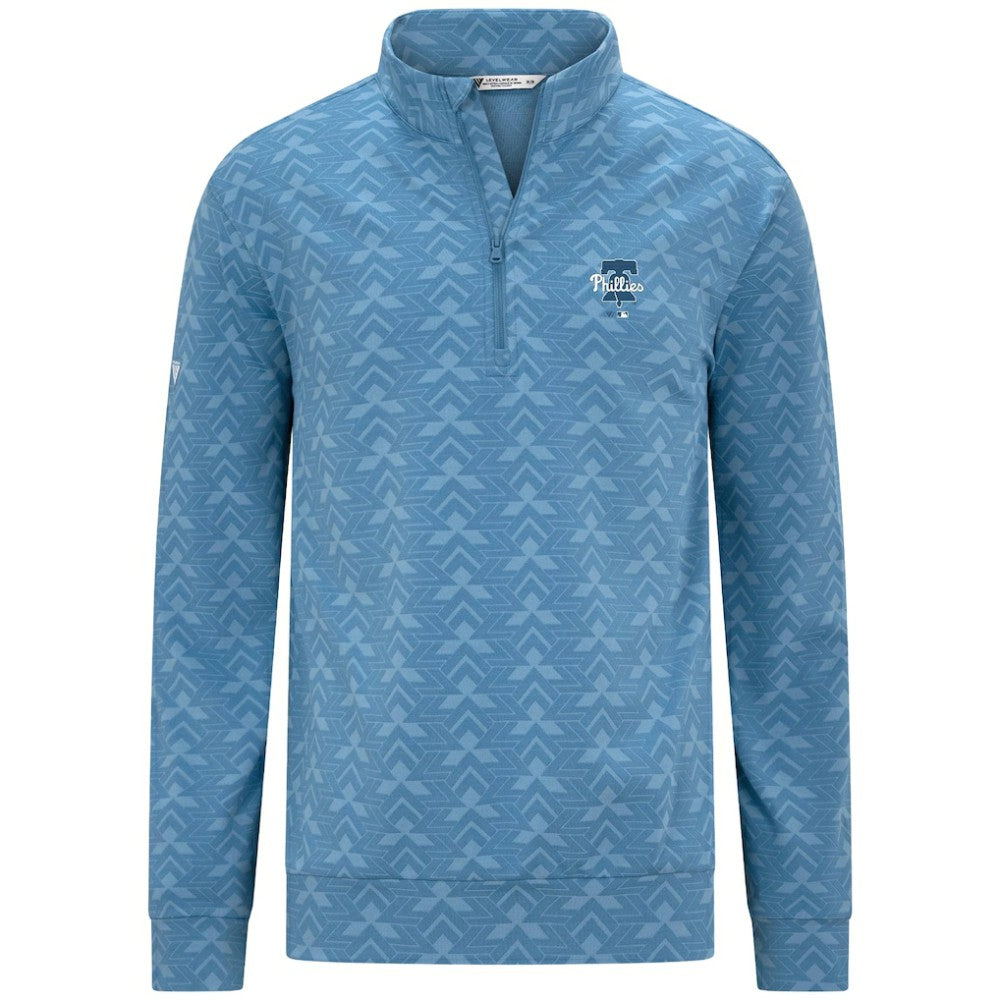 Philadelphia Phillies Levelwear Chameleon Quarter-Zip Pullover - MLB Pullover