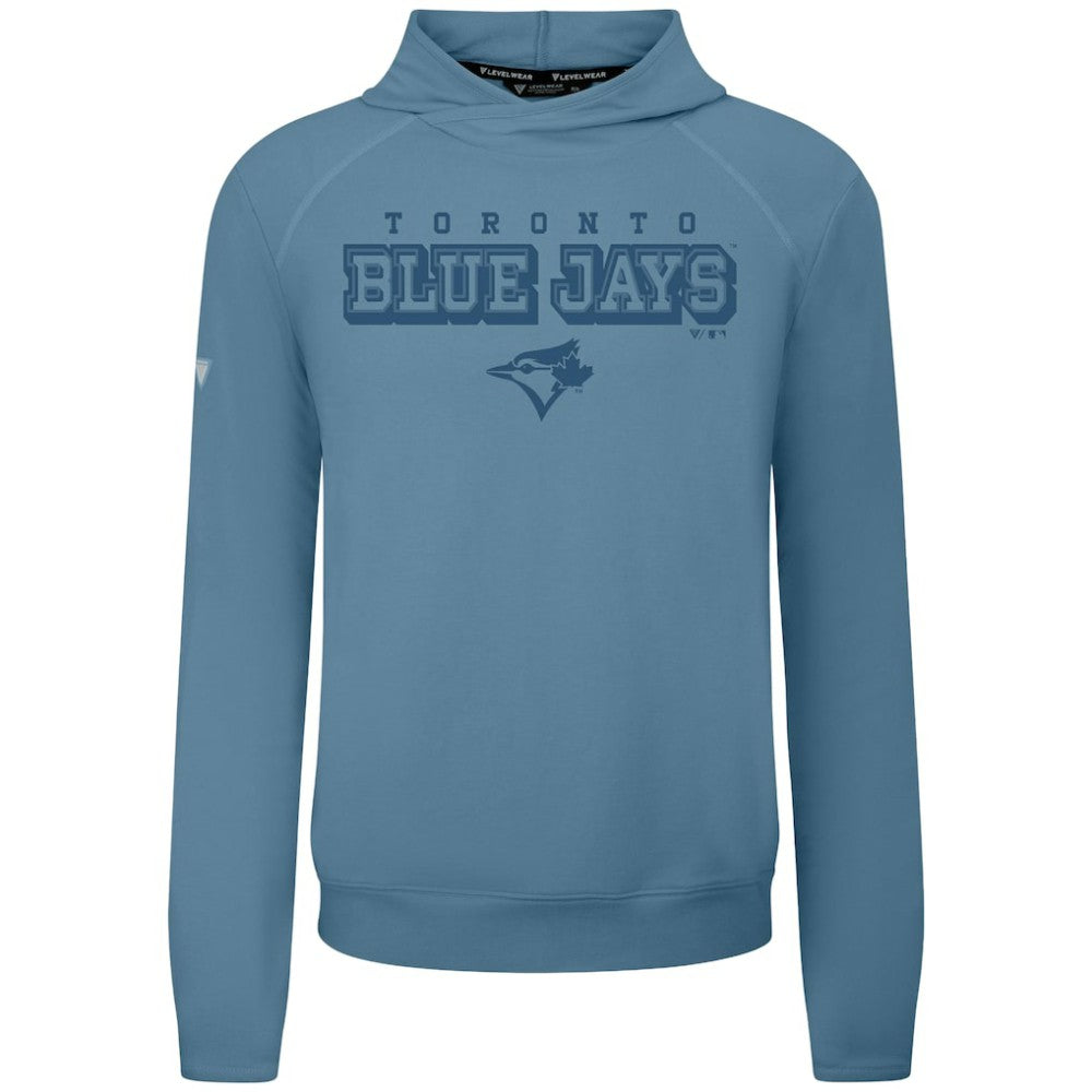 Toronto Blue Jays Levelwear Mandate Tri-Blend Hoodie - MLB Hoodies