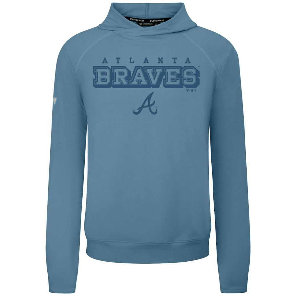 Atlanta Braves Levelwear Mandate Tri-Blend Hoodie - MLB Hoodies
