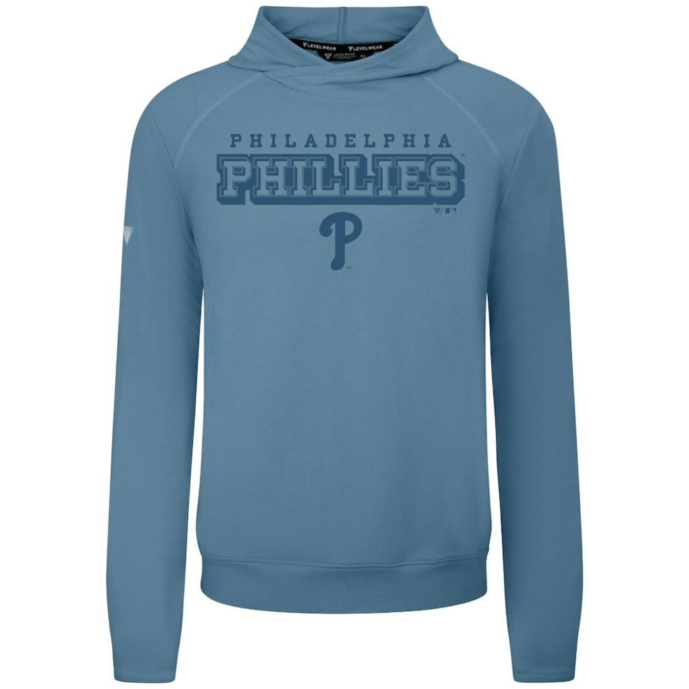 Philadelphia Phillies Levelwear Mandate Tri-Blend Hoodie - MLB Hoodies