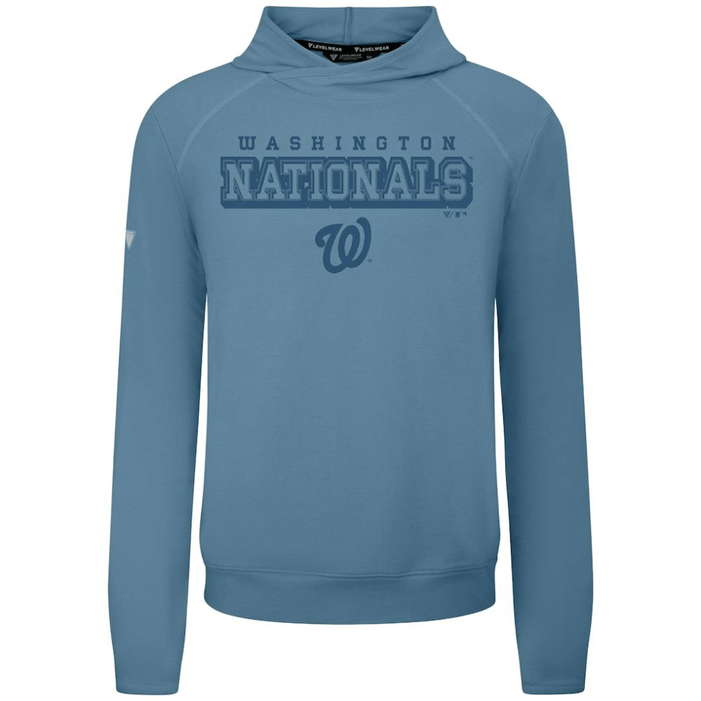 Washington Nationals Levelwear Mandate Tri-Blend Hoodie - MLB Hoodies