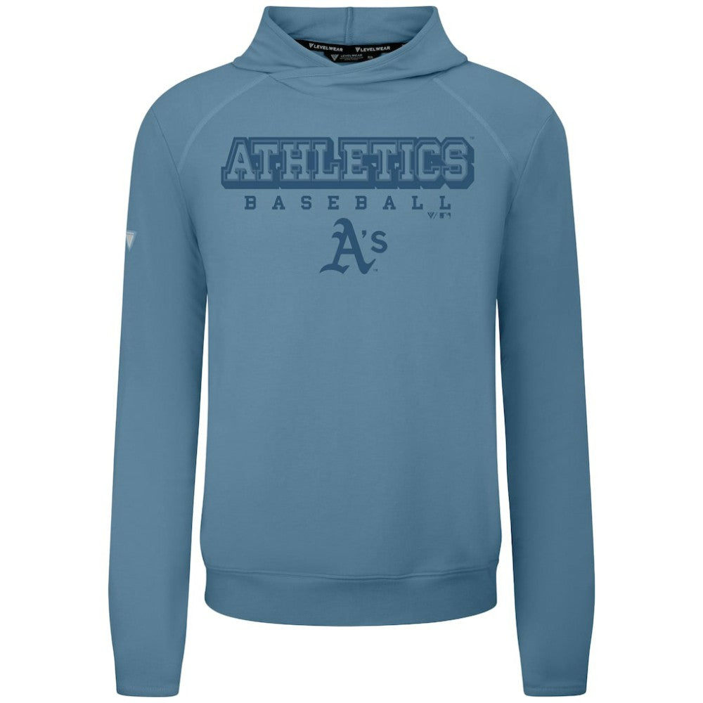 Athletics Levelwear Mandate Tri-Blend Hoodie - MLB Hoodies