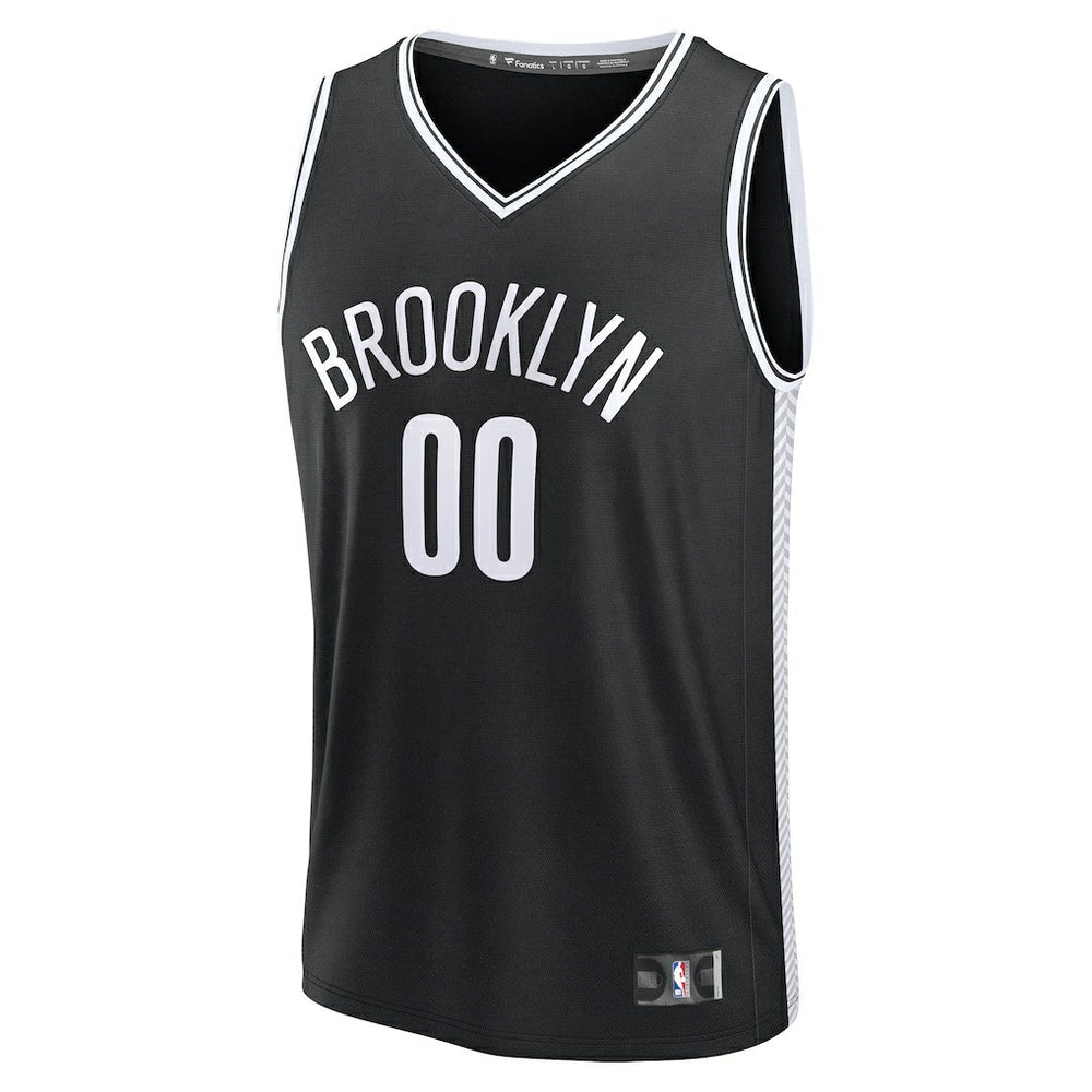 Black Brooklyn Nets Fast Break Custom Jersey | NBA