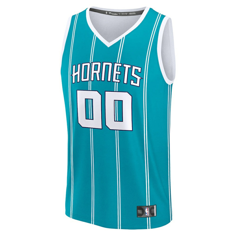 Teal Charlotte Hornets Fast Break Custom Jersey | NBA