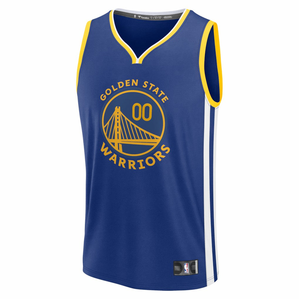 Royal Golden State Warriors Fast Break Custom Jersey sale | NBA