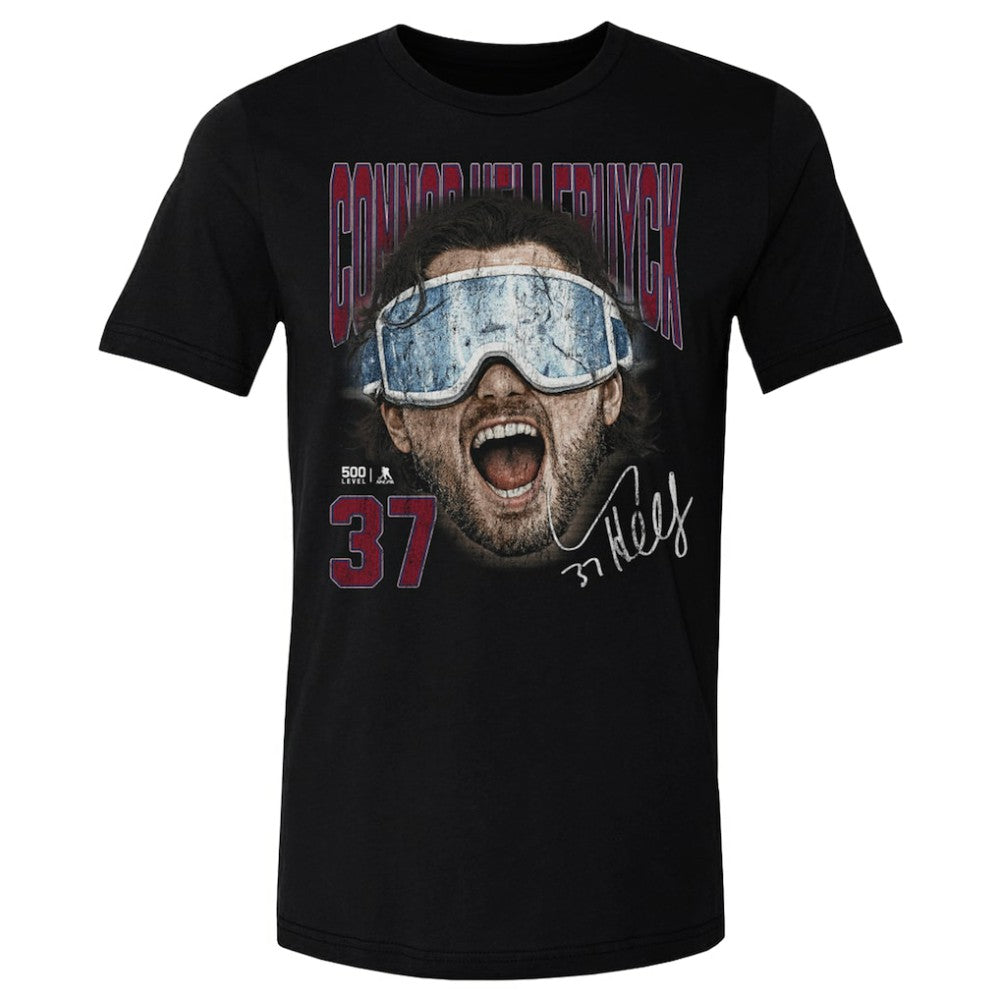 Connor Hellebuyck US Men's Hockey 500 Level Goggles T-Shirt -  NHL T-shirts