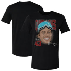 Quinn Hughes US Men's Hockey 500 Level Goggles T-Shirt -  NHL T-shirts