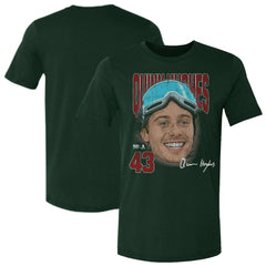 Quinn Hughes US Men's Hockey 500 Level Goggles T-Shirt -  NHL T-shirts