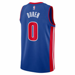 Blue Jalen Duren Detroit Pistons Unisex Swingman Jersey sale | NBA