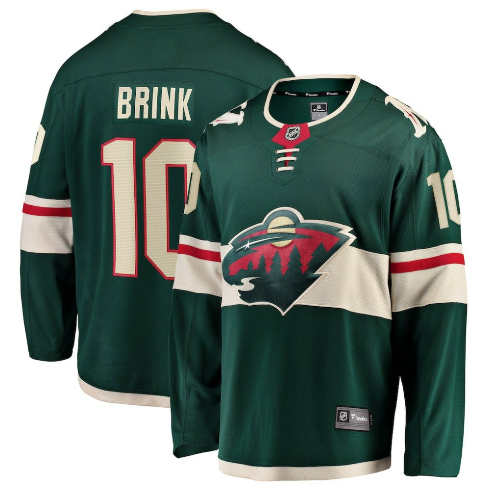 Bobby Brink Minnesota Wild Fanatics Home Breakaway Jersey -  NHL Jerseys