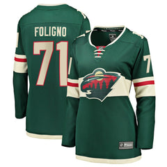 Nick Foligno Minnesota Wild Fanatics Women's Home Breakaway Jersey -  NHL Jerseys