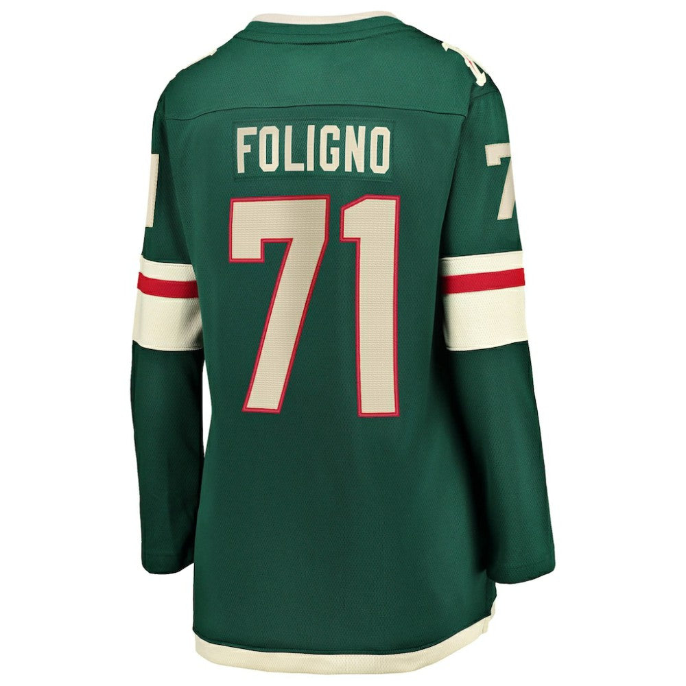 Nick Foligno Minnesota Wild Fanatics Women's Home Breakaway Jersey -  NHL Jerseys