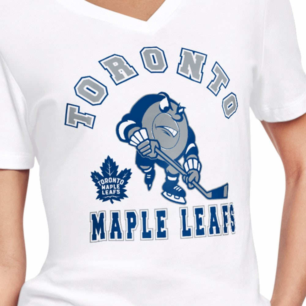 Toronto Maple Leafs Starter Women's Tough Puck T-Shirt -  NHL T-shirts