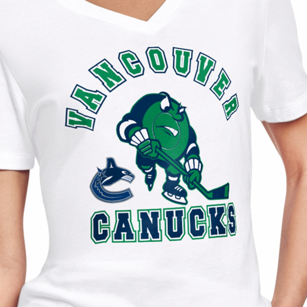 Vancouver Canucks Starter Women's Tough Puck T-Shirt -  NHL T-shirts