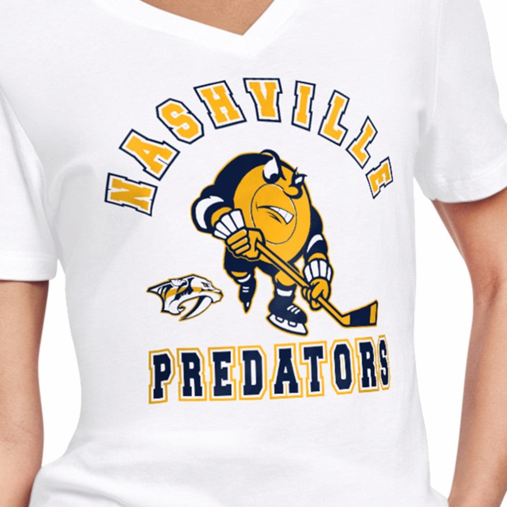 Nashville Predators Starter Women's Tough Puck T-Shirt -  NHL T-shirts