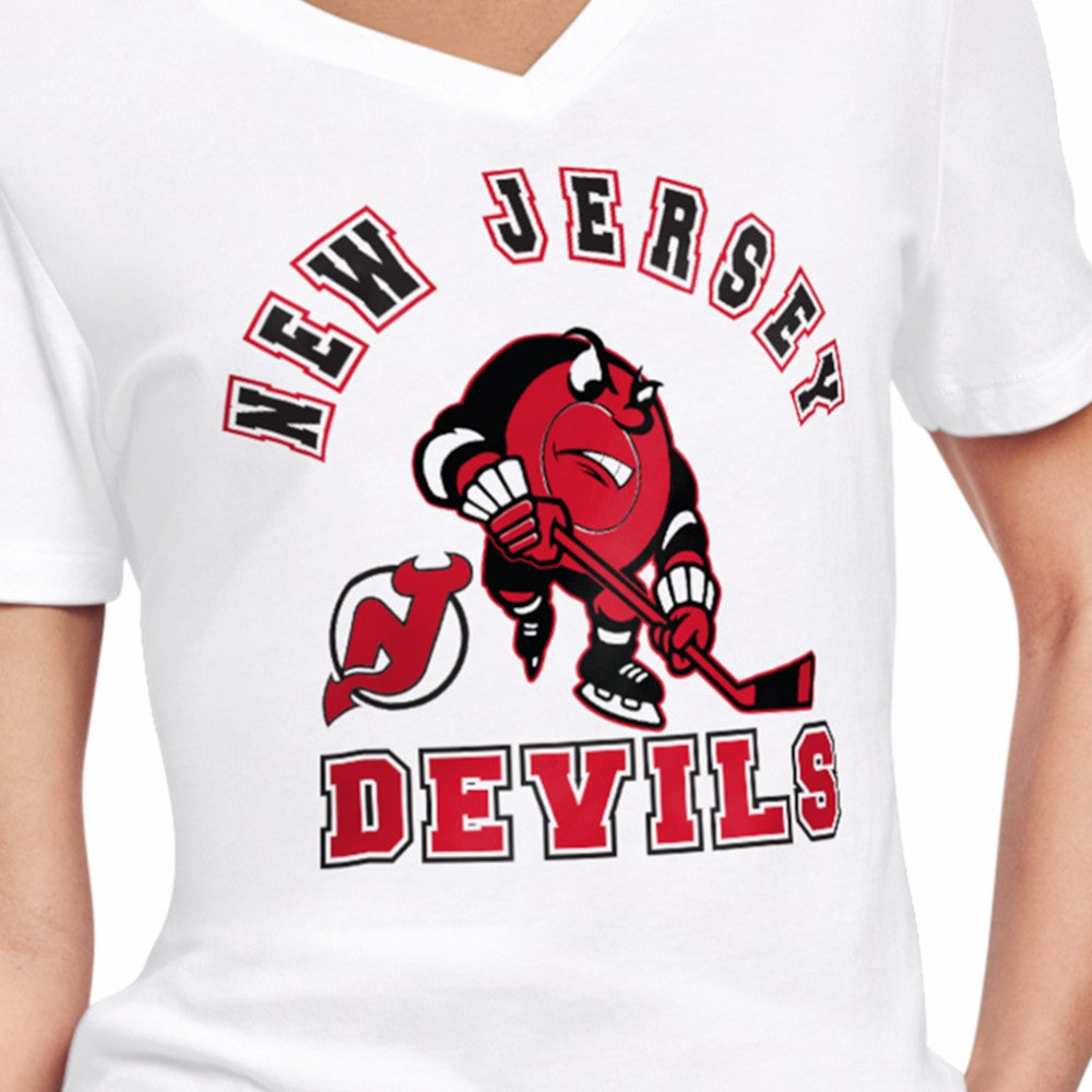 New Jersey Devils Starter Women's Tough Puck T-Shirt -  NHL T-shirts